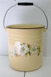 Ведро 12л б/кр Цельнотянут палевое декор (Н/К)