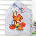 Комплект полотенец Тигран 50*60 см, - 3 шт. рогожка хлопок 100%