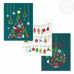 Комплект полотенец "Волшебные истории" 50*60 см - 3 шт. рогожка хлопок 100%