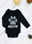 Боди "Мяу", 1807, черное