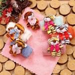 Детское полотенце с игрушкой Тигренок - Бантик 30*30 см, из микрофибры