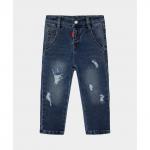 Джинсы голубые