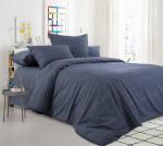 Комплект наволочек 40*40 см (2 шт.), перкаль (Графитовый камень)