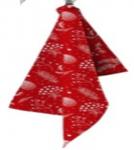 Полотенце 35*61 Bonita, Новогоднее, красное