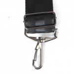 Плечевой ремень (стропа)  ADEL-250/регулируемый/ЧЕРНАЯ фур-а,  макс длина 120см,  монохром черный  242204