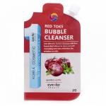 ENL POCKET Пенка для умывания RED TOKS BUBBLE CLEANSER 20g  20гр