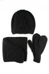 Комплект «Элиф» (шапка+косынка+варежки)