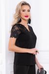 Блуза "Мечта кокетки" (блэк) Б2997