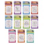 IQ MASTER Фокус открытка Волшебная картинка,  16, 5x28 см,  картон,  11 дизайнов