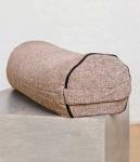 Болстер валик коричневый