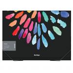 Папка 12 отделений Berlingo Aqua A4, 330*240*25 мм, 700 мкм, на резинке, c рисунком, XF4_12011