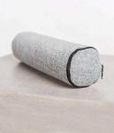 Валик для йоги серый