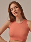 MY Топ женский TO048 TOP SENZA MANICHE RIB (1/65)