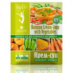 Банановый крем-суп с овощами