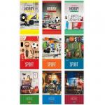 Блокнот А6 32л. на скрепке ArtSpace Boys hobby. Микс, Б6к32_29361