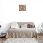 KD0216 Набор для тв-ва ЧАСЫ МАРКЕТРИ (25х25) СОВУШКА 1/20