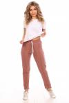 Брюки женский VL-602 (футер петля) пудра