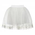 Подъюбник ЮБ-1470-1 кружево с вышивкой