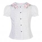 Блузка БЛ-18118-21 Розы милитари