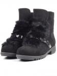 907E-7Y1 8J43M Ботинки зимние женские (натуральная замша, натуральный мех)