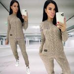 Вязаный костюм коса 386 SN