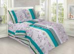 Комплект постельного белья бязь Силуэт (зелен)