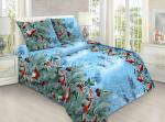 Комплект постельного белья бязь Снегири