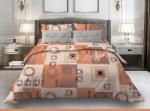 Комплект постельного белья бязь Графика (оранж)