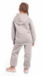 Костюм детский футер начес 3-х нитка пенье "Бейби Стайл" серый
