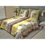 Комплект постельного белья бязь Ладога (темно-беж)