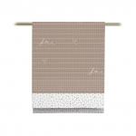 Комплект вафельных полотенец 45х60 (5 шт.) "Унисон" рис 33001-1 Love