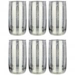 194-615 набор стаканов из 6 шт "графит ренесанс" 330 мл