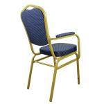 Стул Банкетный с подлокотниками на ткани