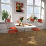 Стул Веста с мягкой спинкой на ткани