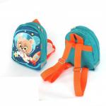 Рюкзак детский LRS-Пончик,  прост спинка,  1отд,  мишка 561,  бирюза SALE 242884