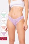 Женские трусы 4шт.