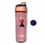 Бутылка для напитков розовая