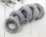 Меховая резинка для волос F1067790729