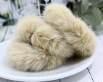 Меховая резинка для волос F10597120736