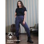 *Брюки женские из футера ФБ1478 серый