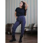 *Брюки женские из футера ФБ1478 серый