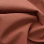 Джинсовая ткань, цвет терракотовый