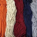 Шнур цветной d 5 mm