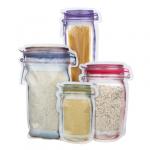 VETTA Пакеты герметичные, 4шт: 10,5х31,7см, 16,7х24,4см, 13,7х19,6см, 10,2х15см, ПЭ, 140мкм