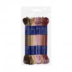 Нитки для вышивания "Gamma" набор мулине VM-08 100\% вискоза 8 x 8 м №09 Северная сказка