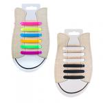 BY Рыжий Набор шнурков 6шт, силикон, 9см, 2 дизайна