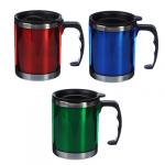 Термокружка 400мл, нерж.сталь, 3 цвета
