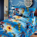 Детское постельное белье бязь артдизайн трансформеры