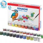 Гуашь ErichKrause® 24 цвета по 20мл