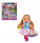 Evi.5733485 Кукла Еви с морской свинкой в переноске 12 см